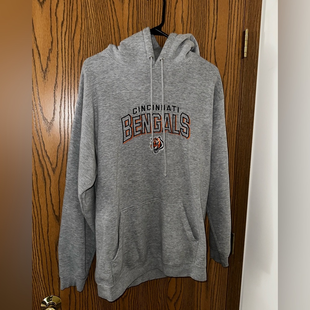 Vintage grey nfl Cincinnati bengals hoodie men’s size medium
